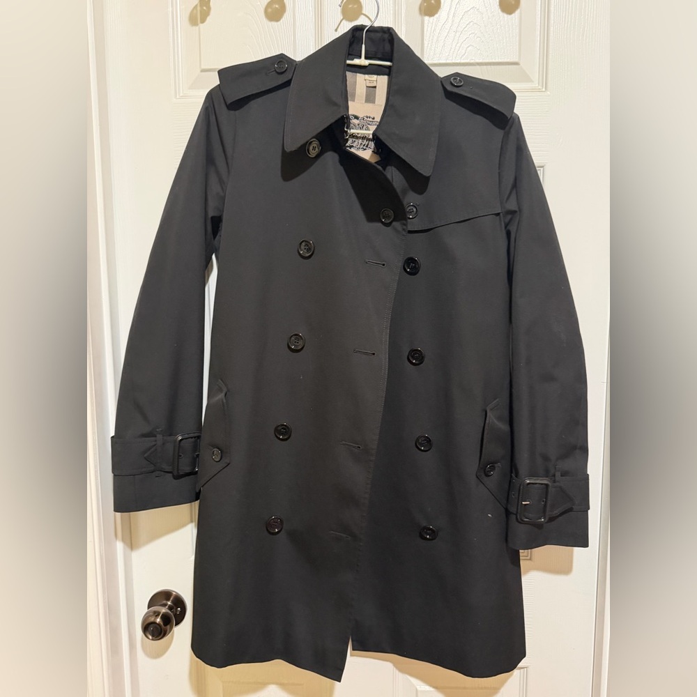 Women’s Burberry Double-Breasted Trench Coat